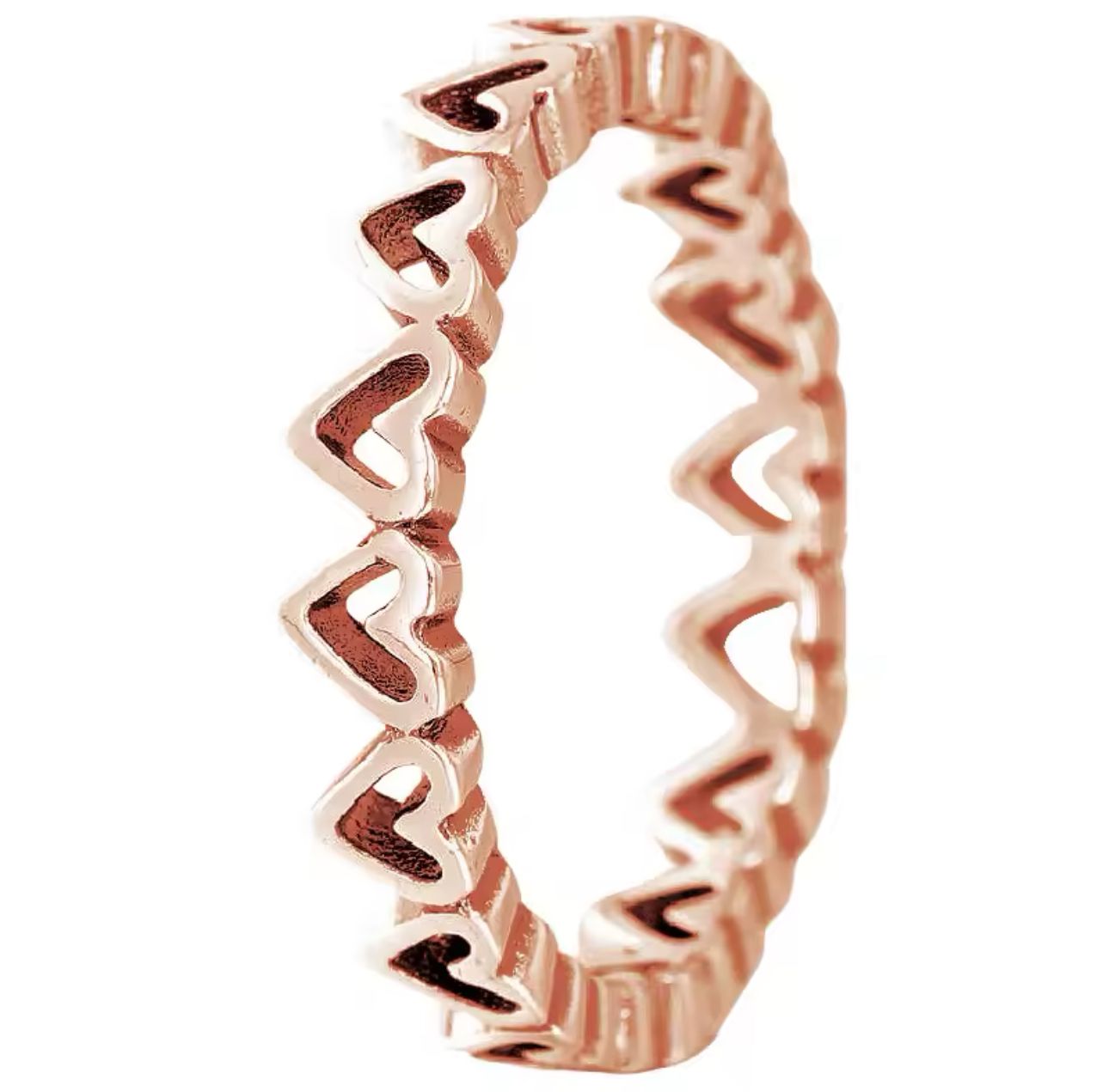 anillo p corazones rose