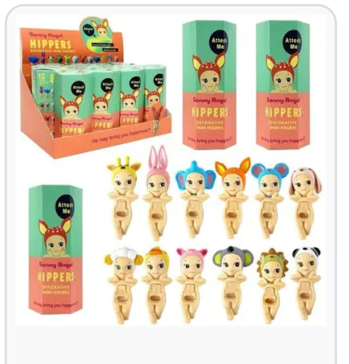 Sonny Angel Colección Animalitos – ¡La ternura en cada sorpresa! 🐻🐰🦊