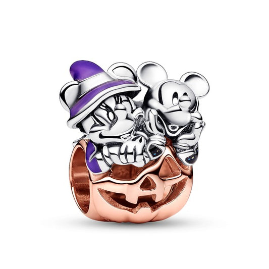 Charm p Minnie y Mickey halloween