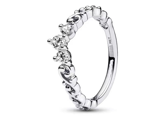 anillo p tiara remolino real plata