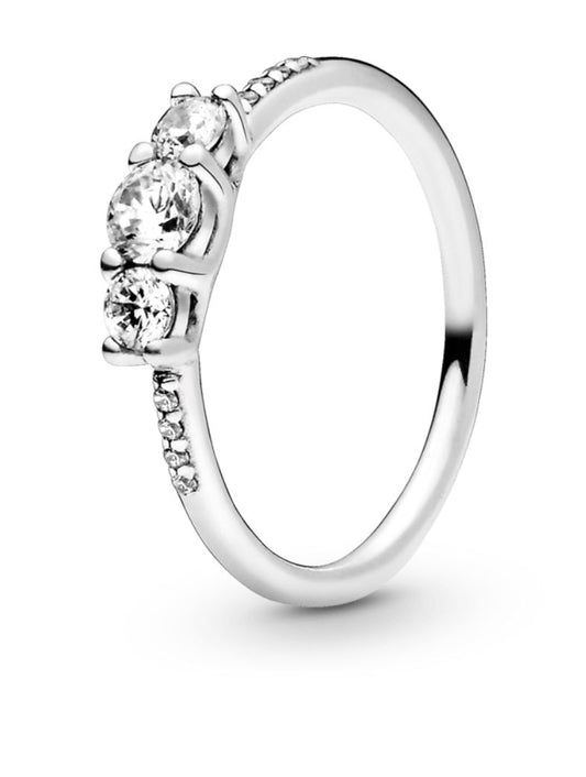 anillo p pasado presente y futuro plata