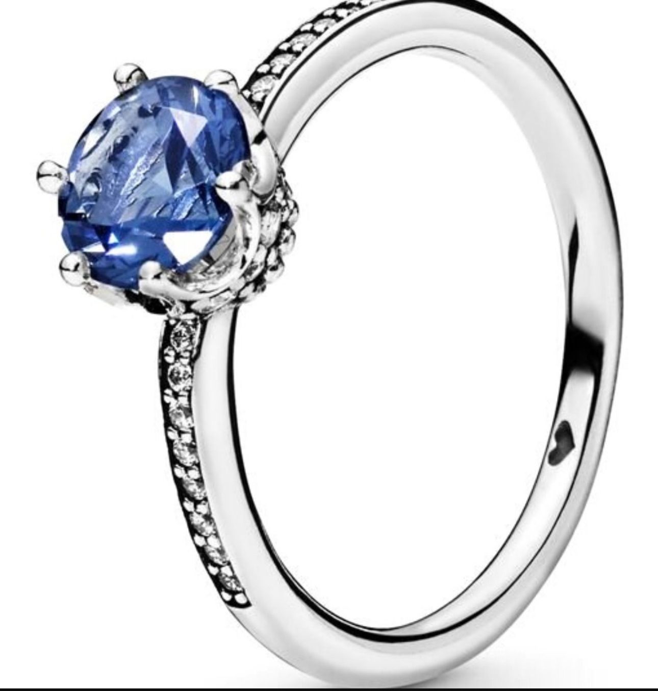 anillo p corona color azul