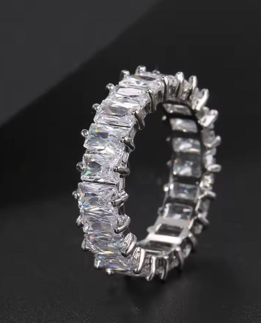 anillo churumbela color plata