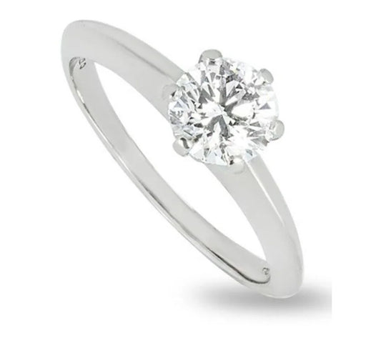 anillo T clasico compromiso