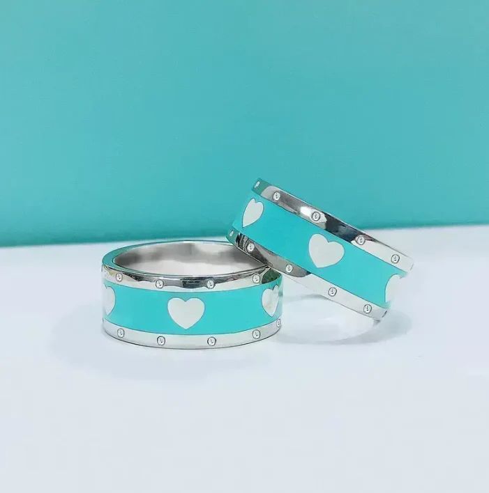 anillo T ancho azul