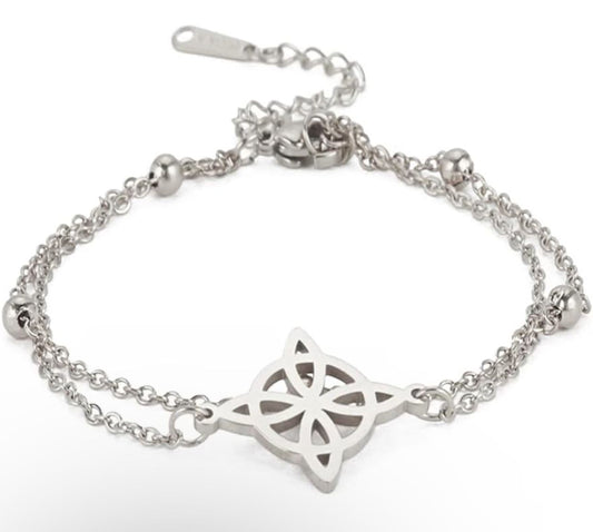 brazalete nudo de bruja