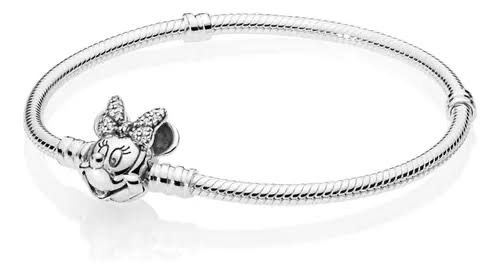 brazalete p minnie plata