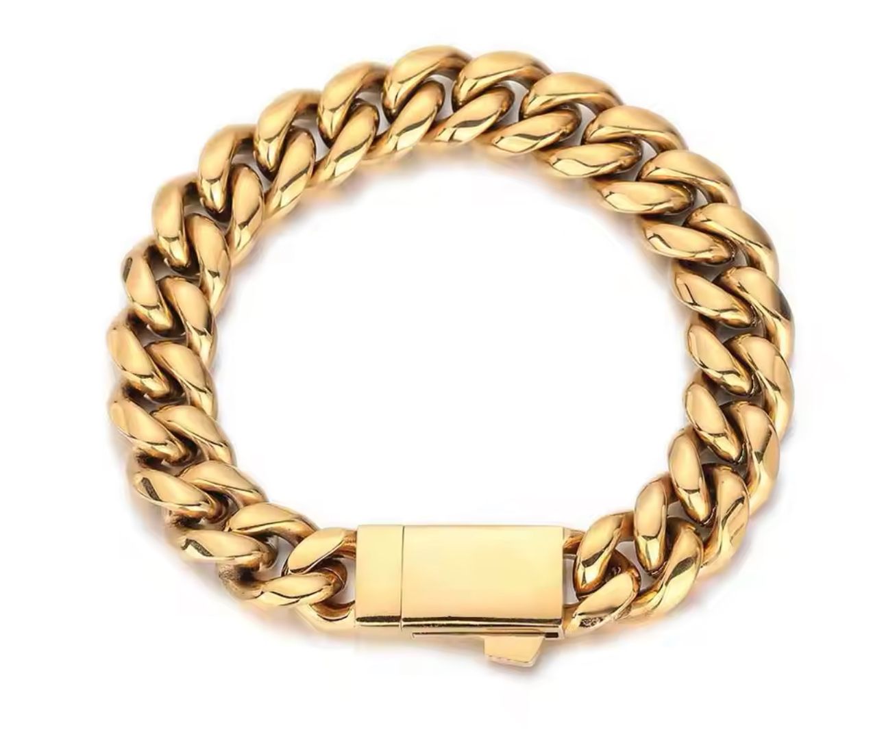 brazalete cubano acero