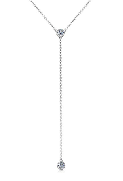 collar SW colgante plata