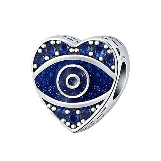 charm corazon ojo turco