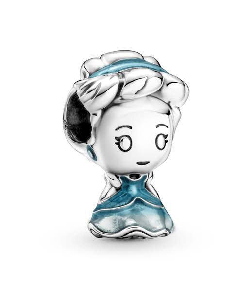 charm cenicienta azul