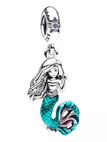 charm p colgante sirena