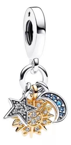 charm p sol luna y estrella