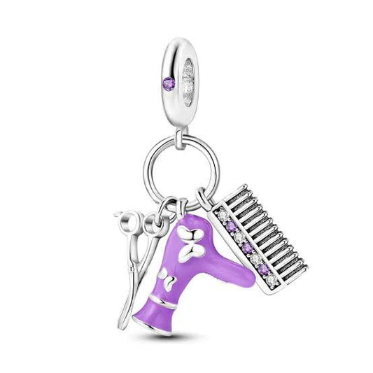 charm p estilista morado