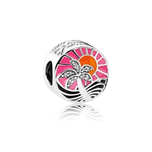 charm p playa naranja y rosa