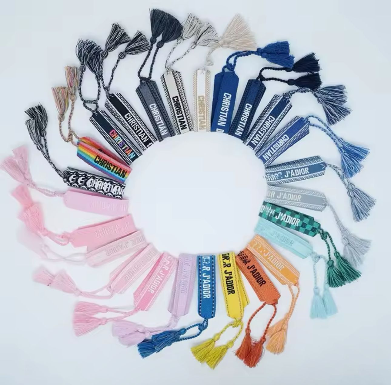 Pulsera Brazalete tejido CD inspiracional