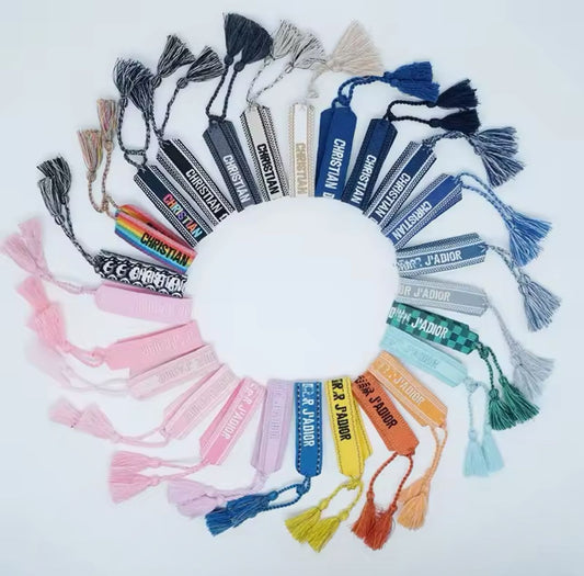 Pulsera Brazalete tejido CD inspiracional