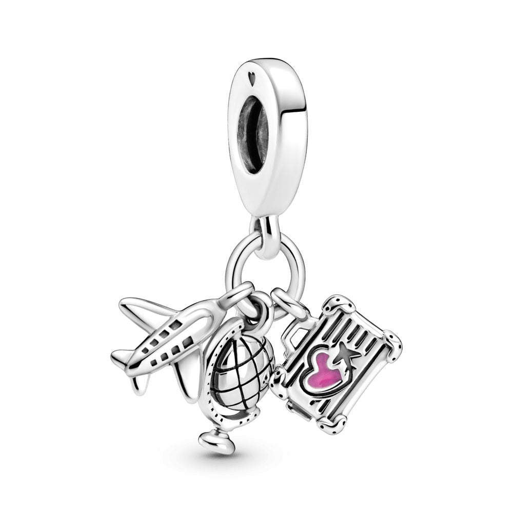 charm p viaje colgante