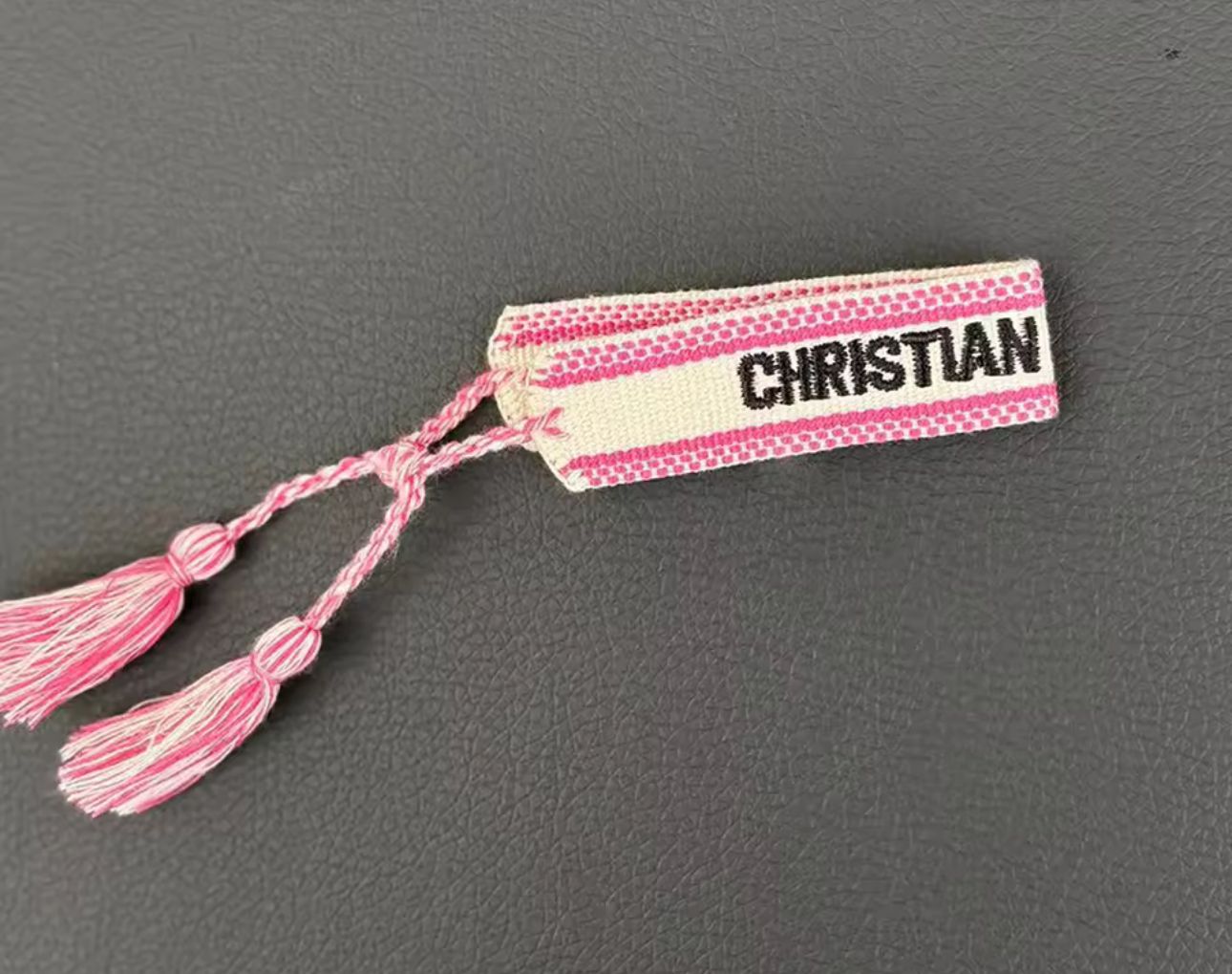 Pulsera Brazalete tejido CD inspiracional